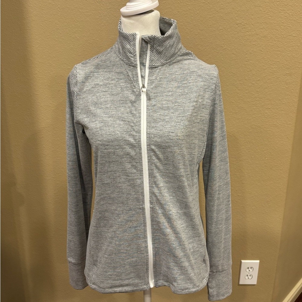 Adorable Gray Zip-Up Jacket